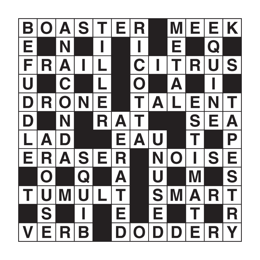 Skeleton Crossword Puzzler Skeleton Crossword Puzzler