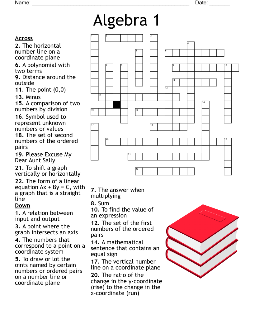 Slope Vocabulary Crossword WordMint Slope Vocabulary Crossword WordMint