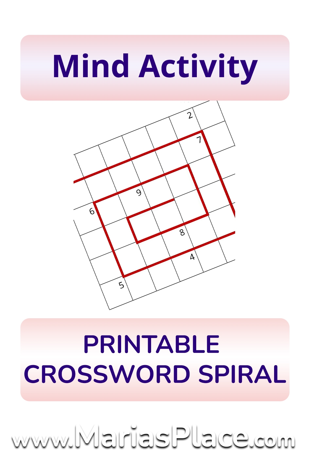 Printable Crossword Puzzles For Dementia Patients