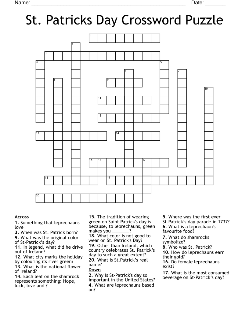 Parade Crossword Puzzle Parade Crossword Puzzle