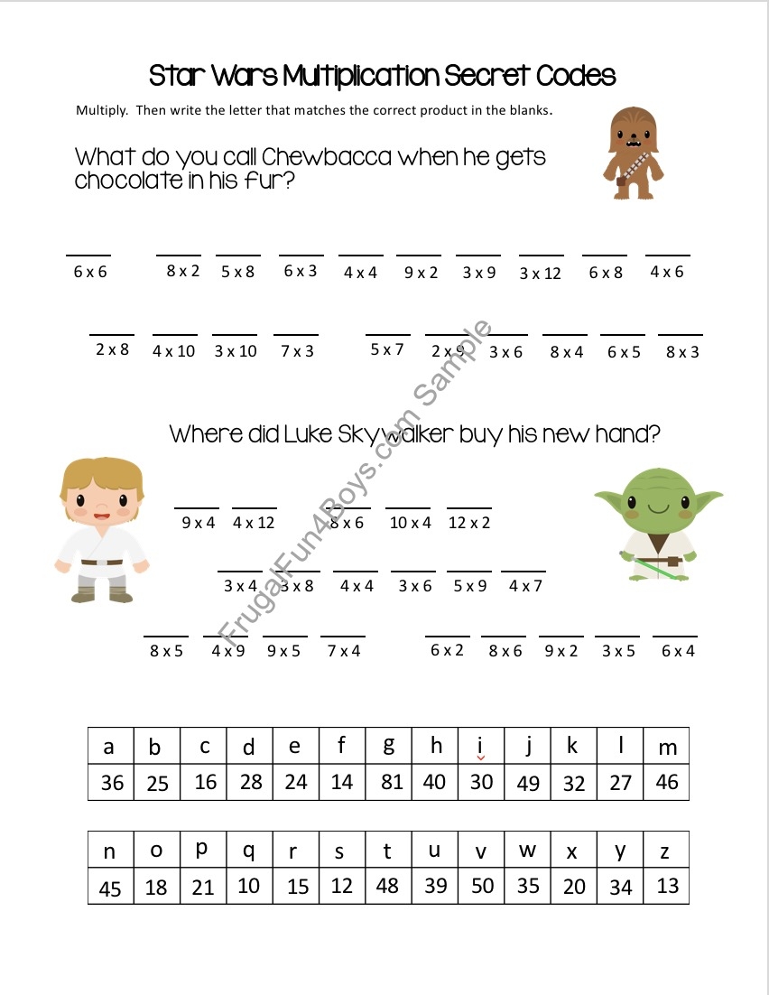 Multiplication Picture Puzzle Worksheets Multiplication Picture Puzzle Worksheets
