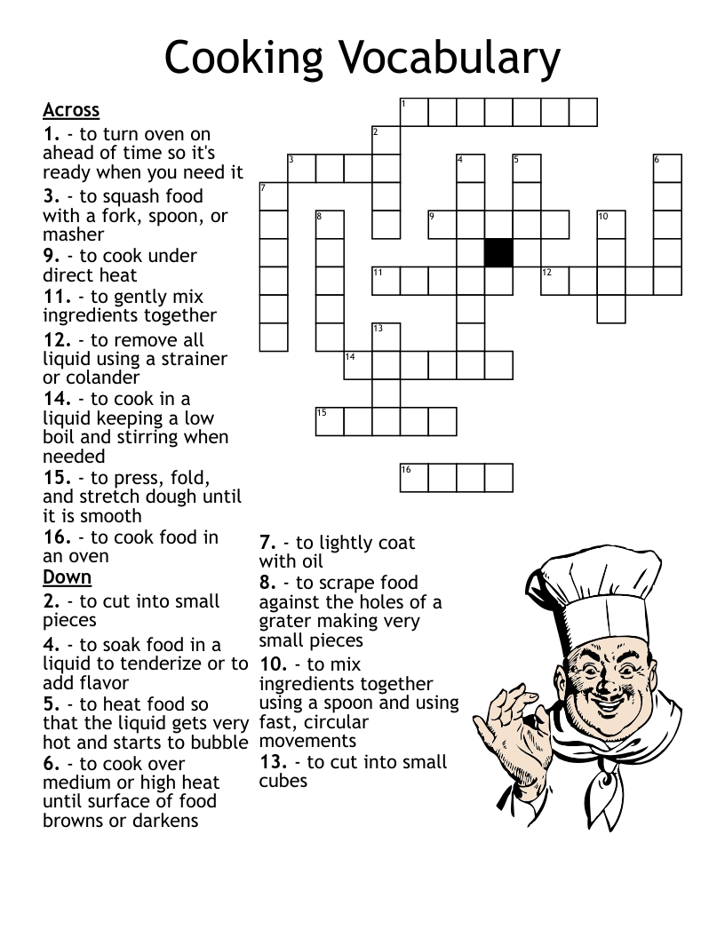 Parsley Piece Crossword Puzzle Clue