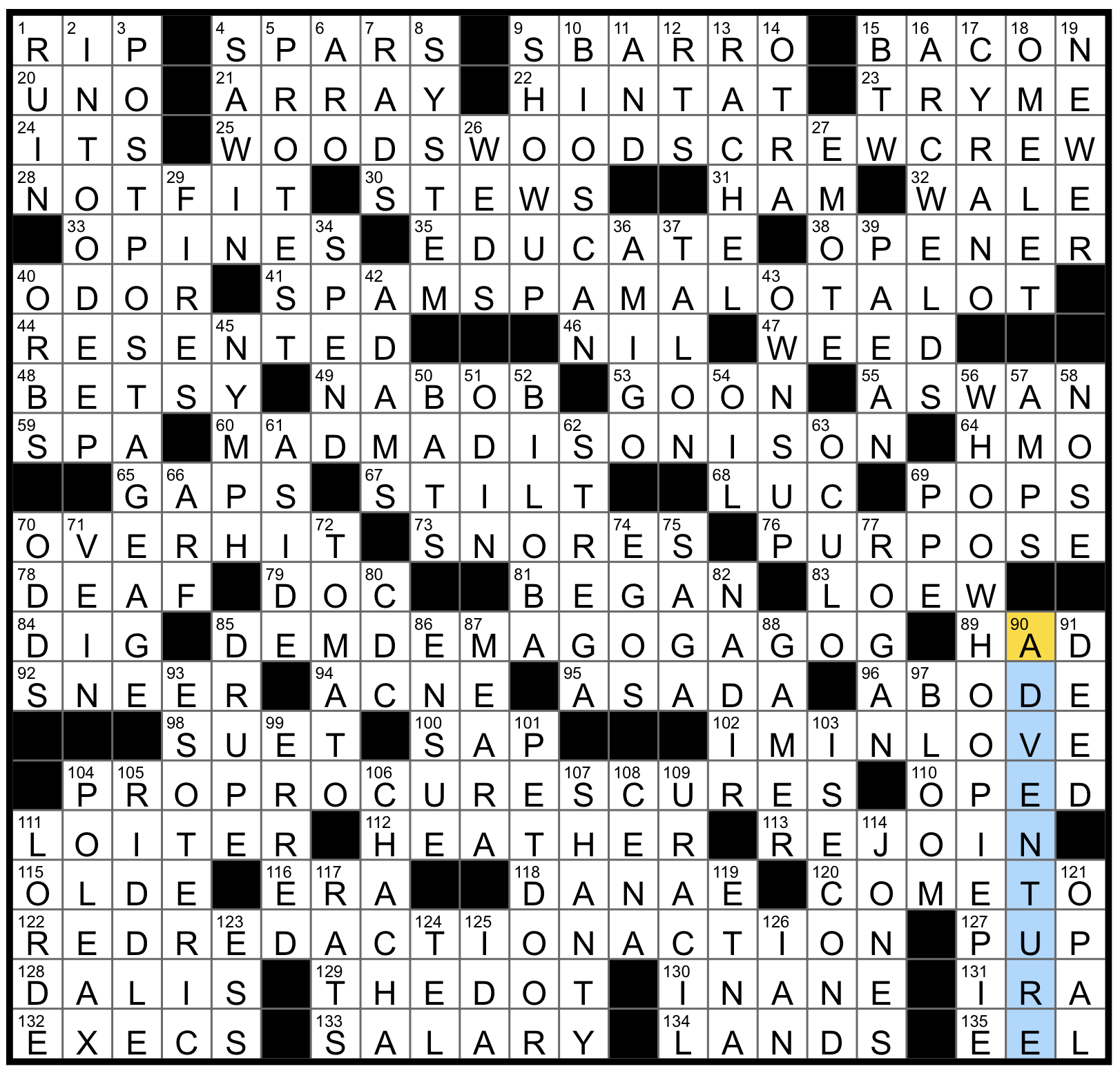 Sunday April 20 2025 Diary Of A Crossword Fiend Sunday April 20 2025 Diary Of A Crossword Fiend