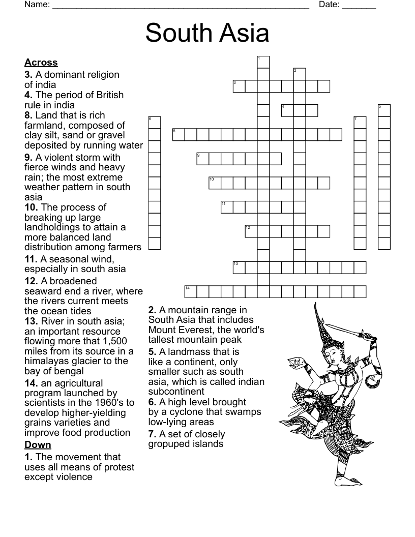 Caribbean Island Crossword Puzzle Clue