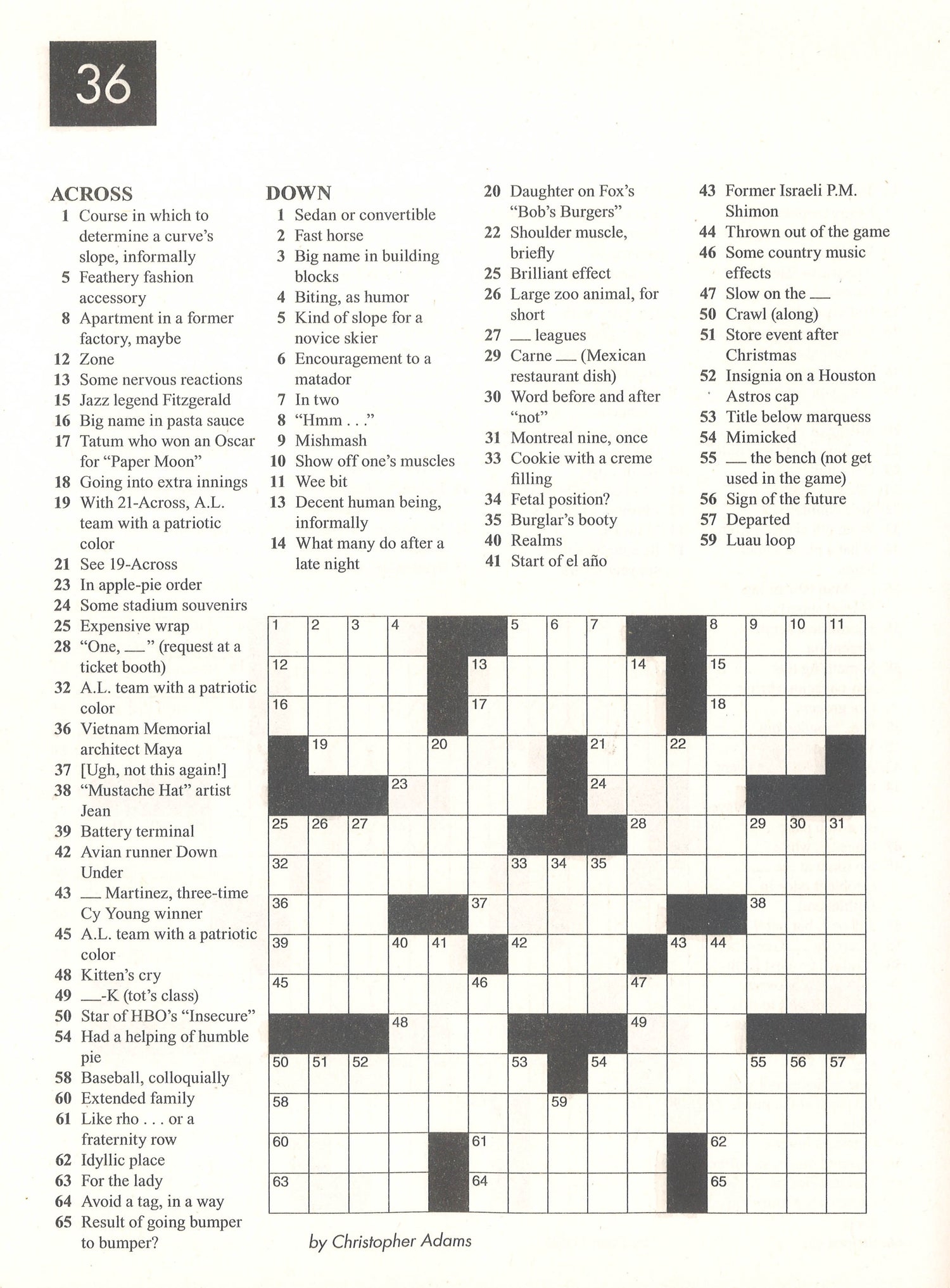 Printable Crossword Puzzles New York Times
