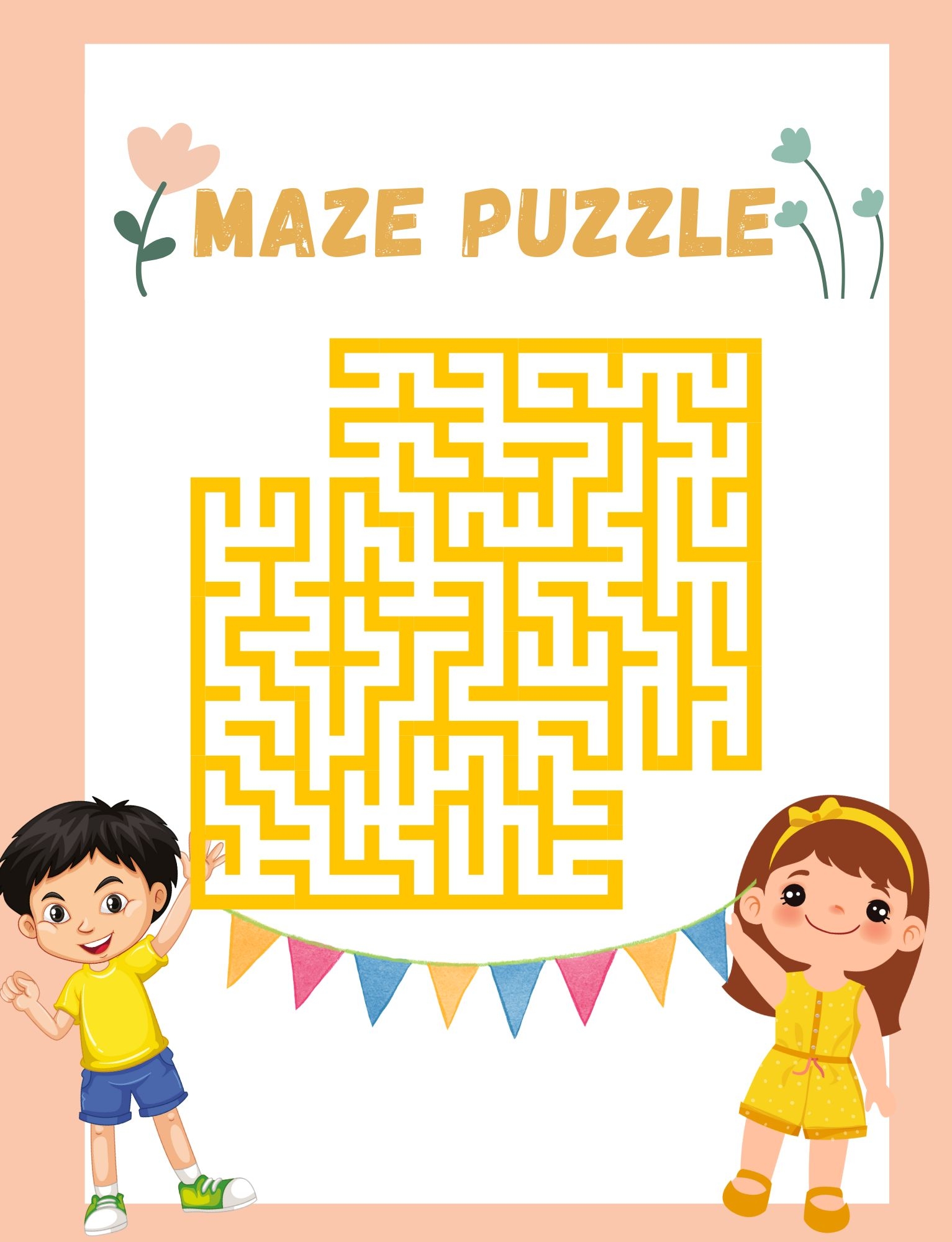 Maze Puzzle Worksheet Maze Puzzle Worksheet