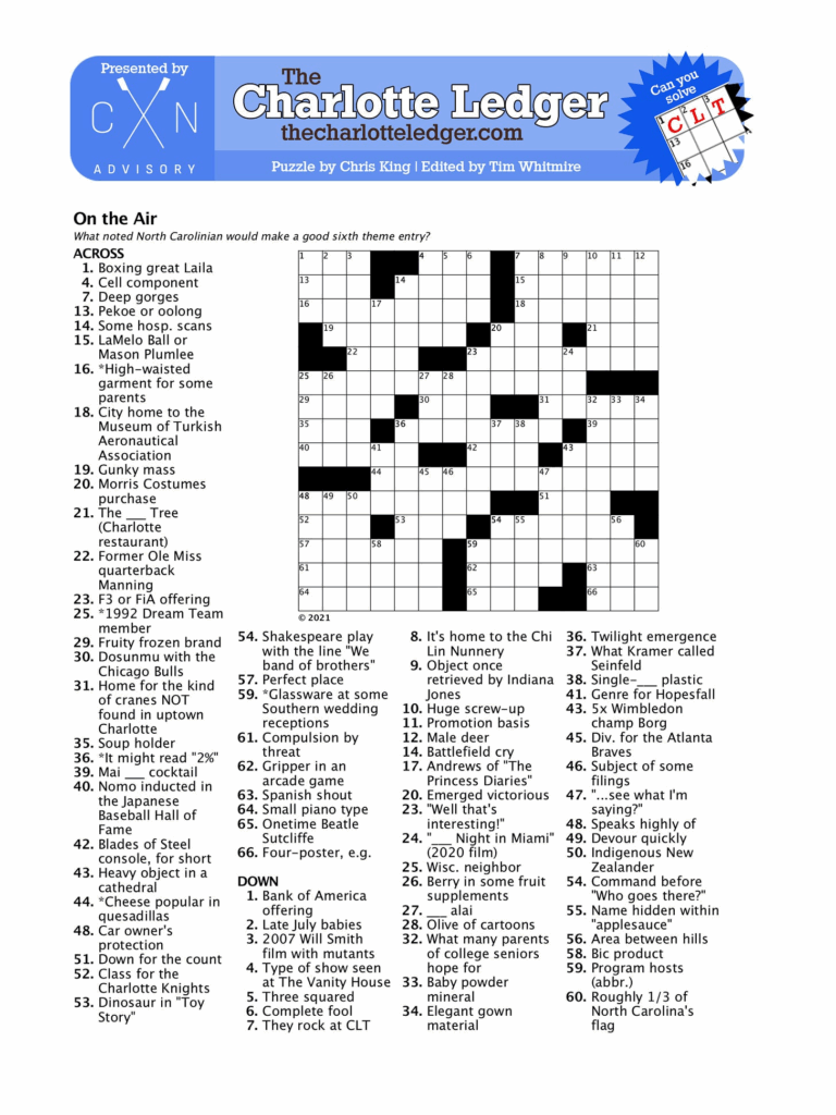 There s A Crossword Craze And You Can Join In