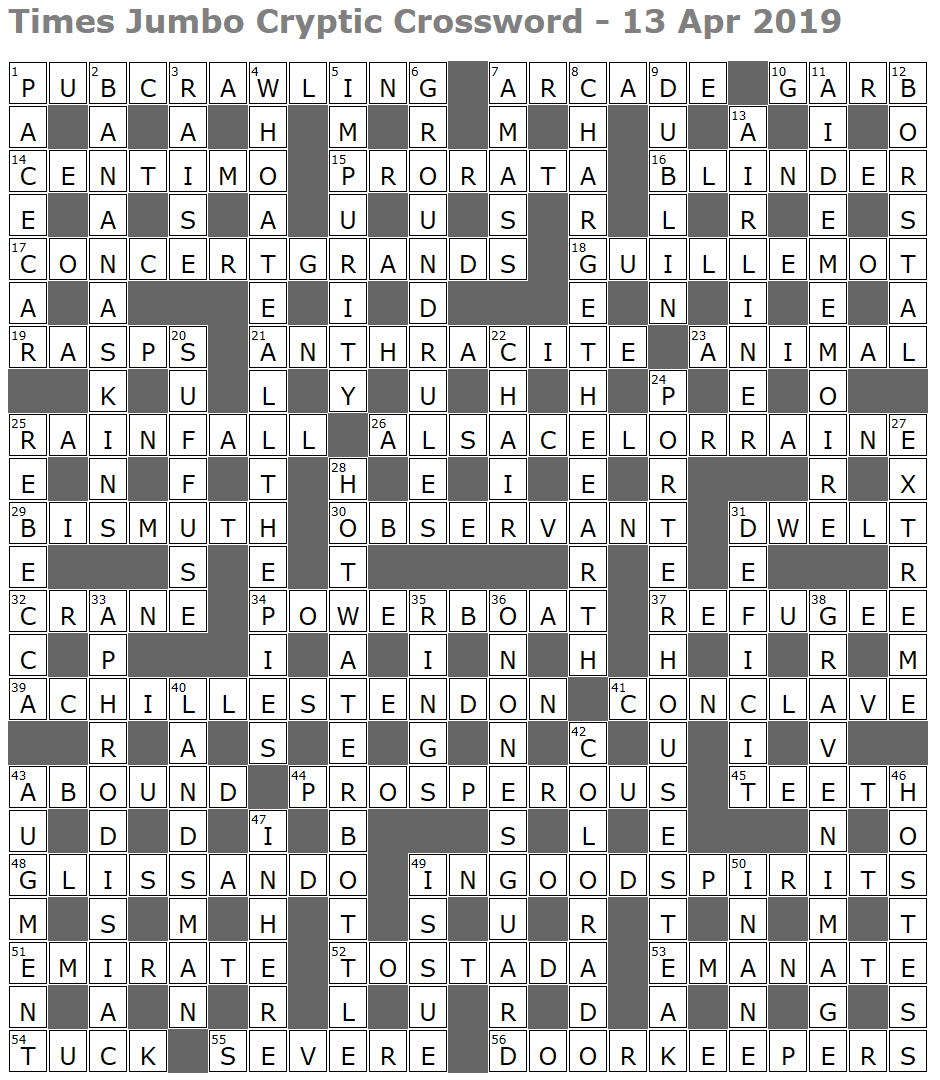 Times Jumbo Cryptic Crossword 1375 Lucian Poll s Web Ramblings Times Jumbo Cryptic Crossword 1375 Lucian Poll s Web Ramblings