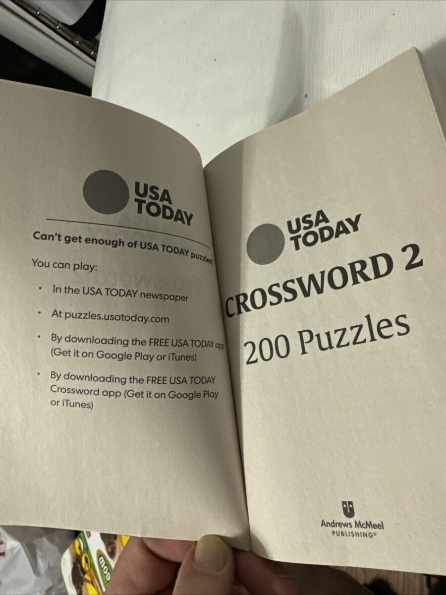USA Today Crossword 2 200 Puzzles EBay USA Today Crossword 2 200 Puzzles EBay