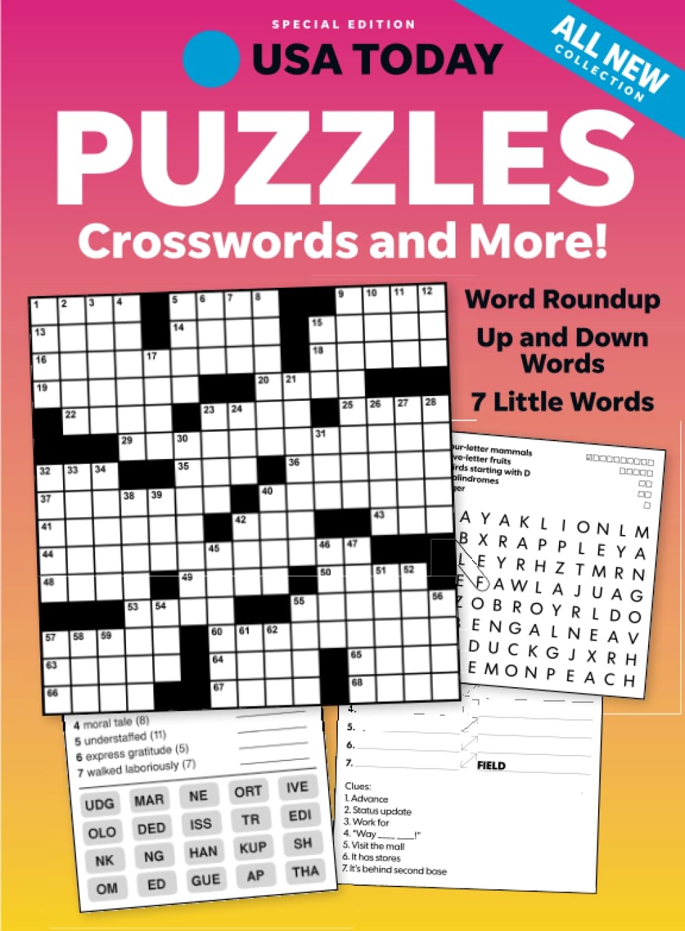 USA Today Puzzles Crosswords U0026 More The Editors Of USA Today 9781547866144 Amazon Books