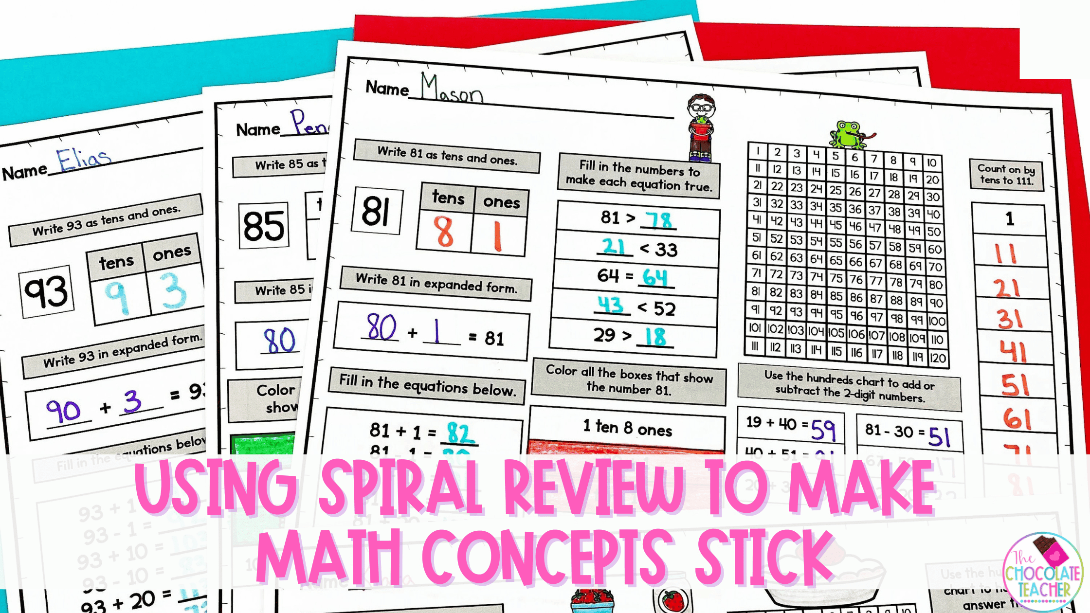 Using Spiral Review To Make Math Concepts Stick