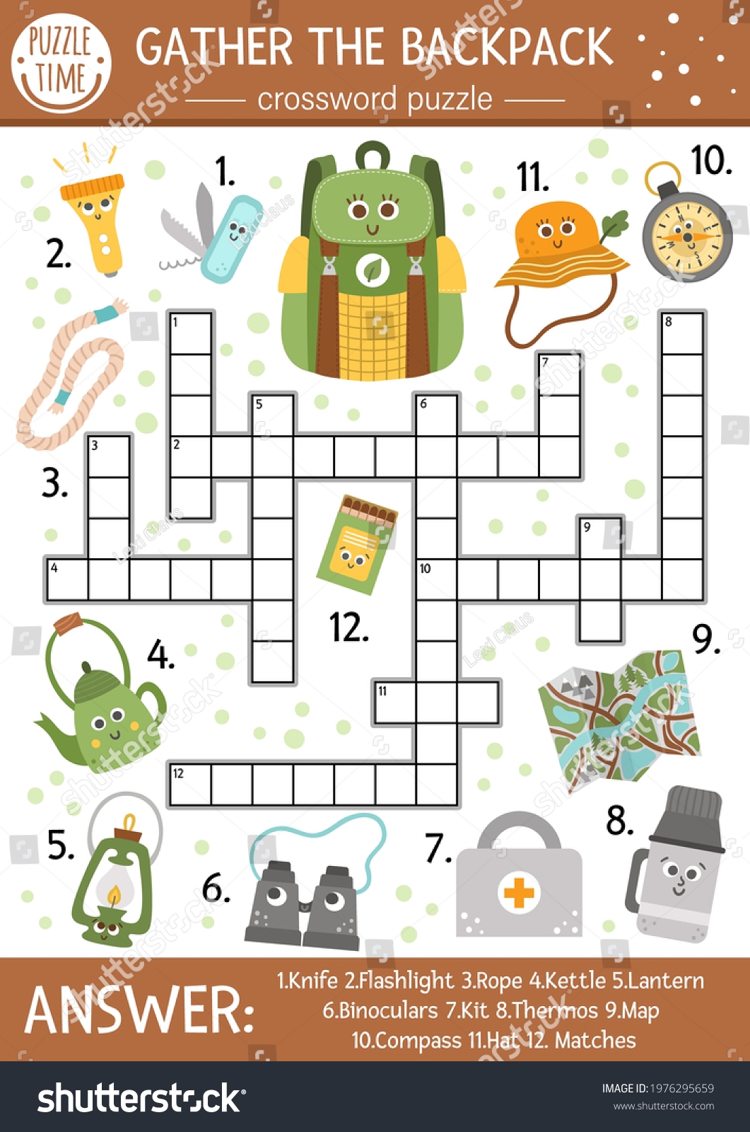 Vector Camping Crossword Puzzle Kids Simple Stock Vector Royalty Free 1976295659 Shutterstock Vector Camping Crossword Puzzle Kids Simple Stock Vector Royalty Free 1976295659 Shutterstock