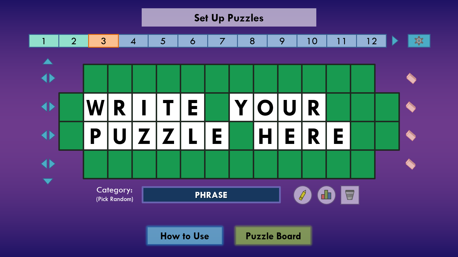 Wheel Of Fortune Puzzle Worksheets