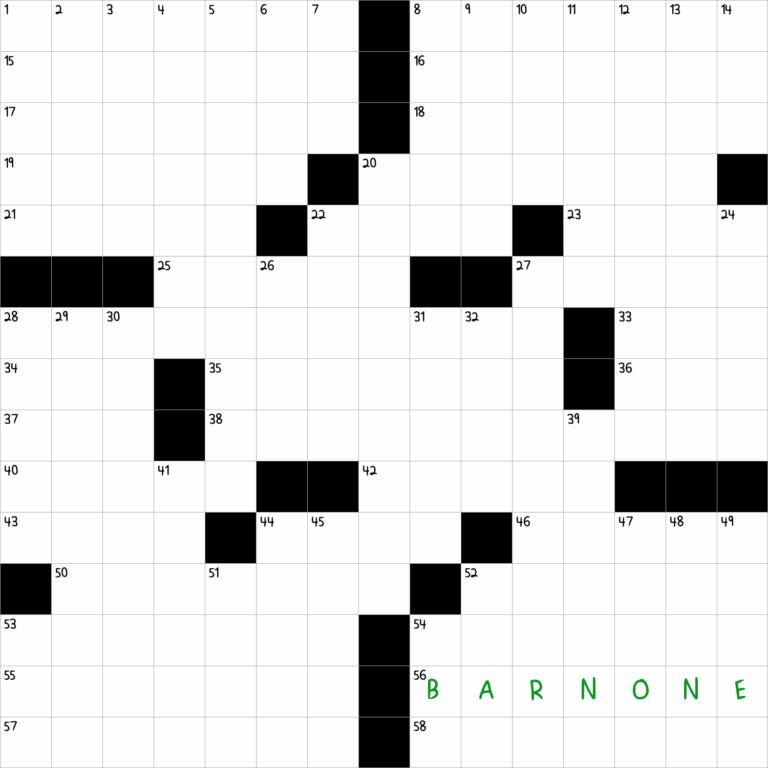 Without Exception NYT Crossword Clue