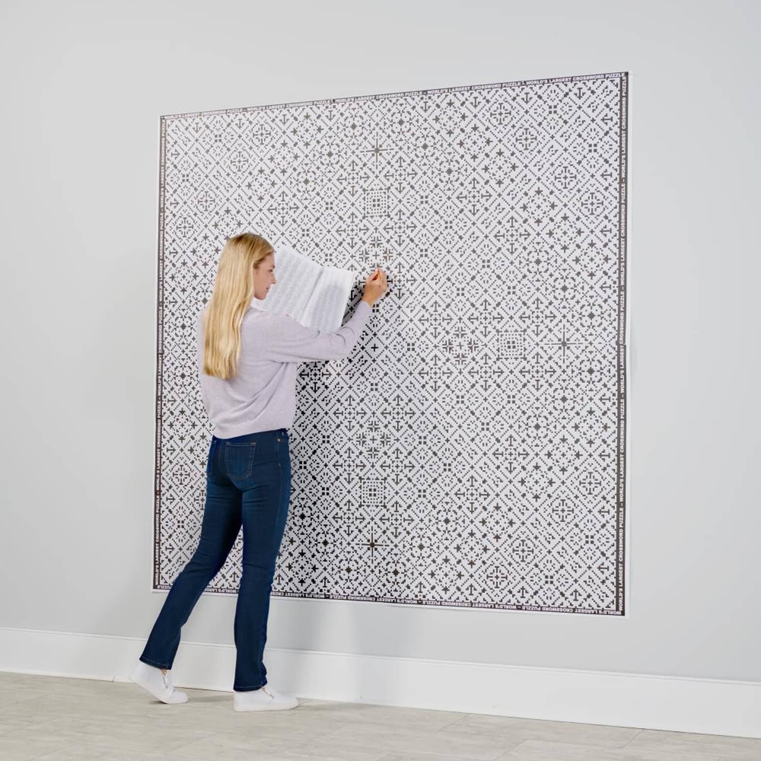 Giant Crossword Puzzle Poster Giant Crossword Puzzle Poster